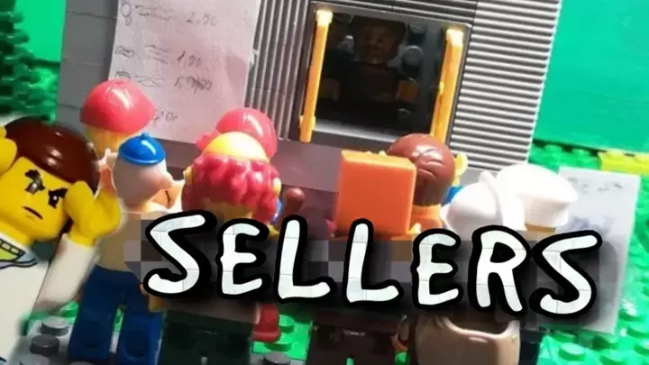 "Sellers" - Lego Stop Motion