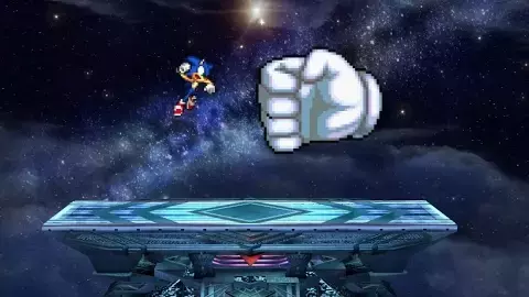 Sonic vs master hand teaser