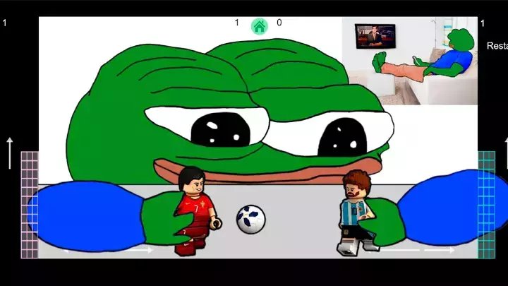 Football Apu Frog