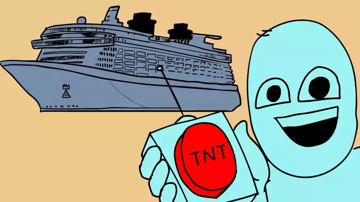 The Ol' Cruise Ship Sketch - SRSLY WRONG