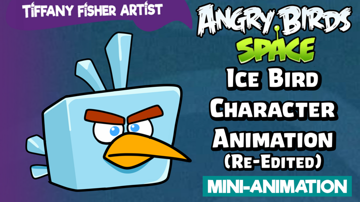 Angry Birds Ice Bird Character Animation
