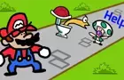 skibidi toilet in Mario