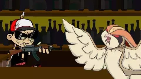 The Zombie Bird!