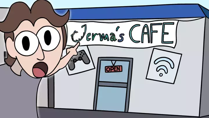 Jerma Animated - Internet Cafe
