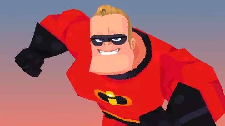 Mr. Incredible - Rooftop Test Animation