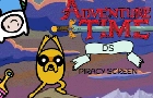 Adventure Time DS Piracy Screen