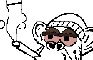 Monkey smoking loop