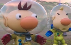 Olimar tries to make an expedition log..