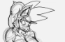 Amiwolf getting (re)dressed