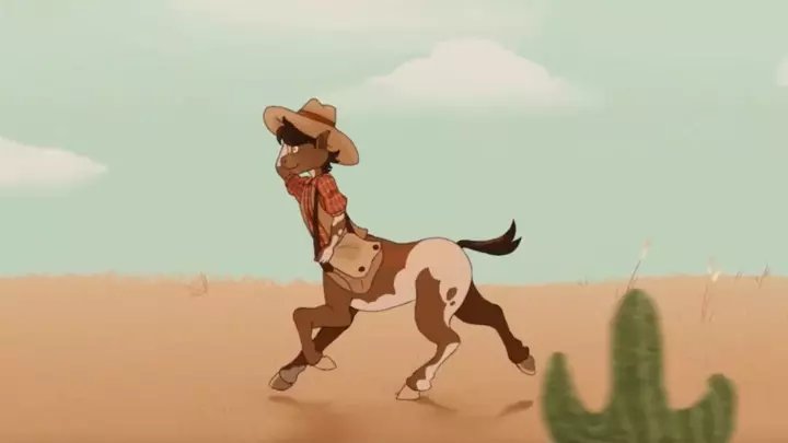 Centaur run cycle