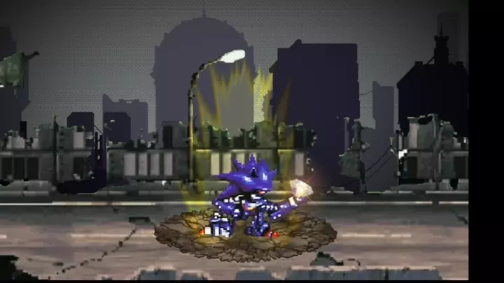 Mecha Sonic DESTROYS Station Square! [Ssrite animation]