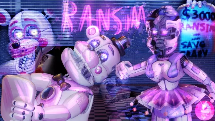RANSIM • [FNaF SL Blender Animation] [FNAF SL BIRTHDAY!]
