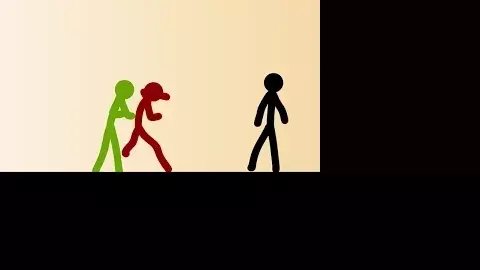 ANIMATION - BLACK VS RED - STICKMAN FIGHT 