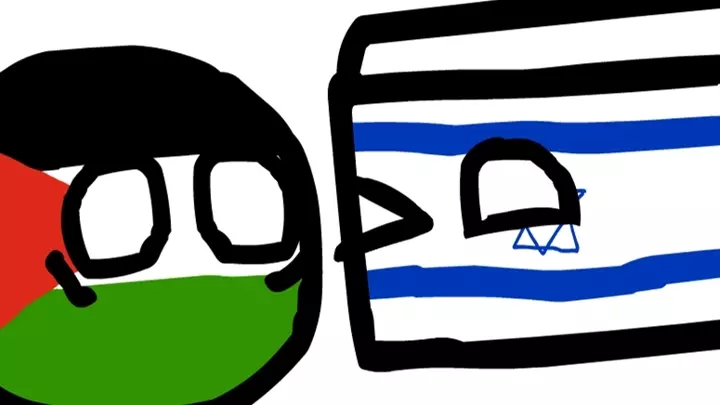 The Israeli-Palestinian War (Polandballs Animation)