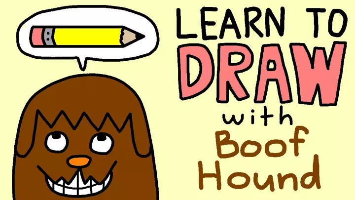 Learn to Draw with Boof Hound!