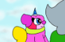 The flight (It’s Captain Unikitty)