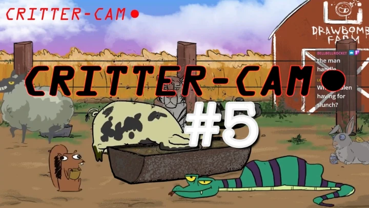 Critter Cam #5 - Pig, Squirrel, and Snake