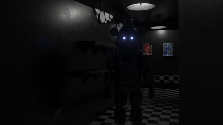 Meeting Freddy |FNAF horror animation|