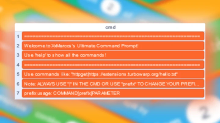 XxMarcos's Ultimate Command Prompt 0.4.1
