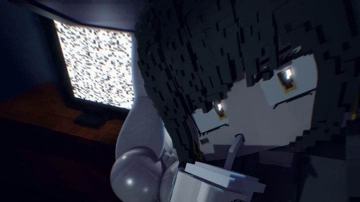 tv ghost is clumsy [halloween animation]