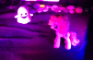 Pinkie Pie and a ghost stop motion (Made in graduation)