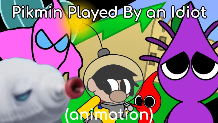 Pikmin Played by an Idiot (Animation)