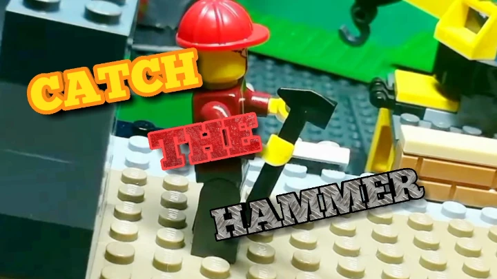 "Catch the HAMMER!" - Lego Stop Motion