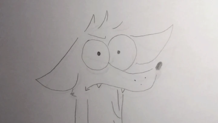 The big bad fox paper animation practice