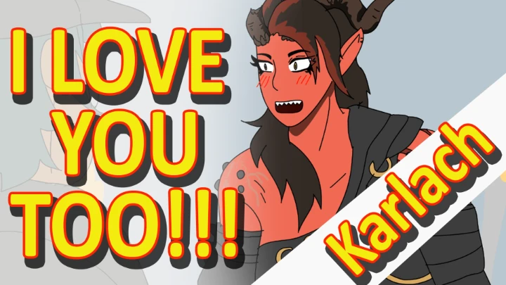 Karla's "I Love You Too" Moment - Baldur's Gate Fan Animation