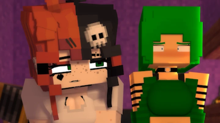 Ellie Pegs Lou (18+ Minecraft)