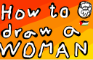 How to draw a girl!