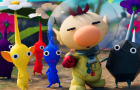 Olimar teaches Pikmin to Dance