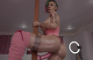 Judy and her pink dildo