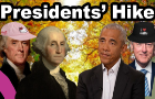 Presidents go on a hike!