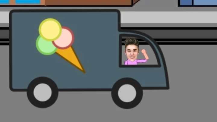 WHAT WOULD HAPPEN IF JUSTIN BIEBER WAS ICE CREAM MEN 🤣🤣🤣🤣 ANIMATED PARODY