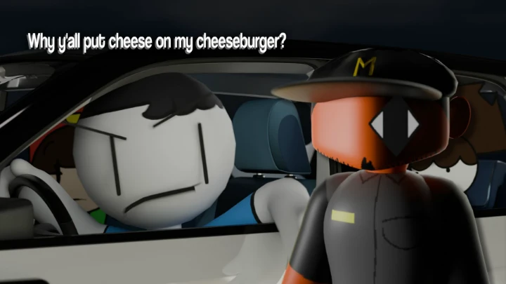 Why Y'all Put Cheese on My Cheeseburger? (Nick Shorts #5)