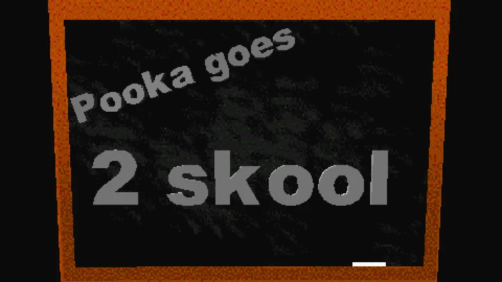Pooka goes 2 skool