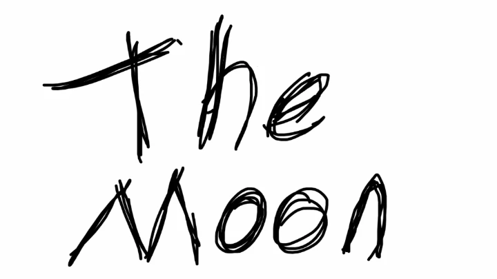 The moon