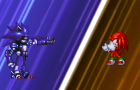 Knuckles vs. Mecha Sonic Mk. II