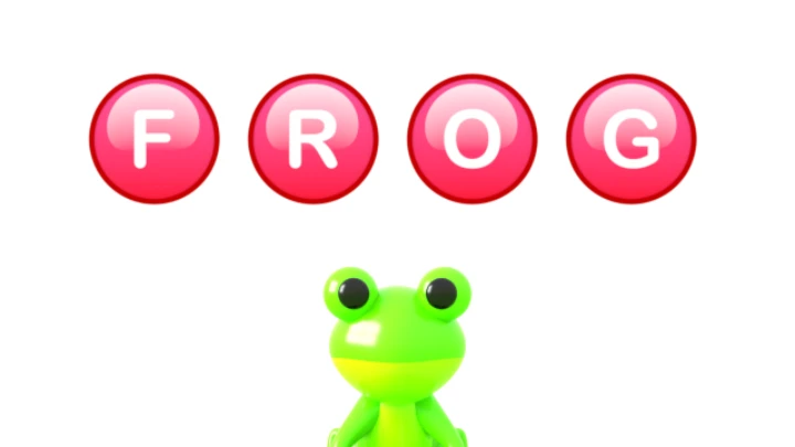 how to spell frog!