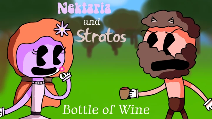Nektaria and Stratos: Bottle of Wine