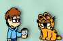 Be careful with the fabric of reality,garfield