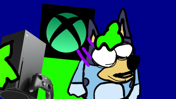 Bluey becomes an xbox