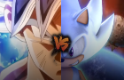 sonic vs goku sprite animation. by:max