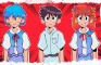 Asuka Rei and shinji love war