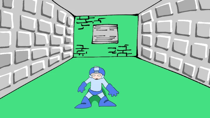 mega man vs cut man (full fight)