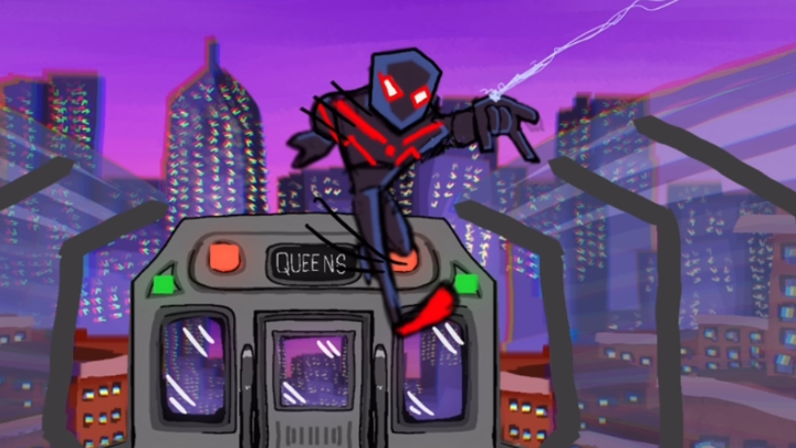 Clip of “Miles Morales: The Ultimate Spider-Man”