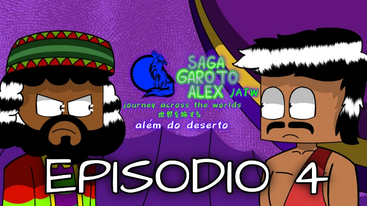 Saga garoto alex jatw - além do deserto episódio 4 (animação flipaclip) (ibis paint x)