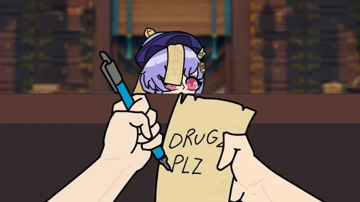 Qiqi Gives You Drugs