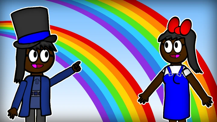 KyansWorldCartoon - Double Rainbow Song (Featuring Mister Rainbow Man) [Official Music Video]